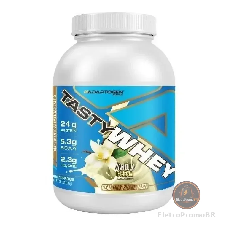 Whey Protein Adaptogen Tasty 3w Gourmet 900g Baunilha