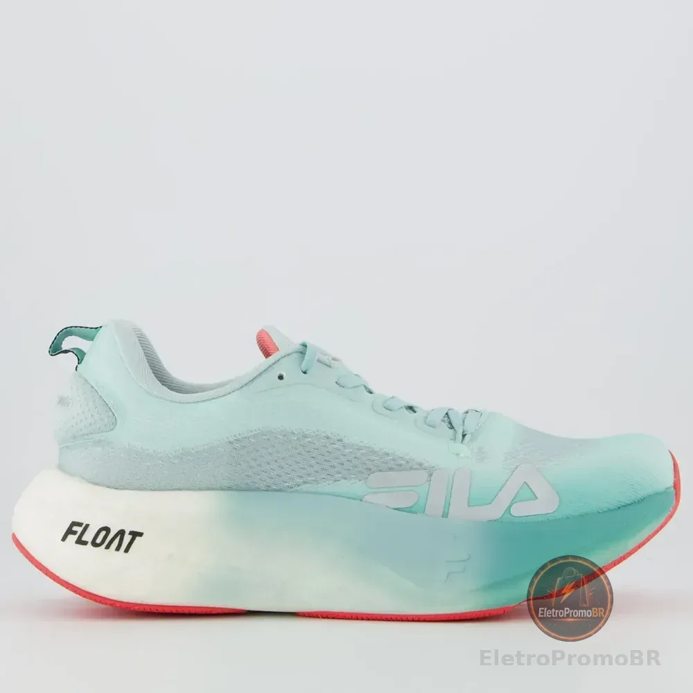 Tenis Fila Float Maxxi 2 Pro Verde E Vermelho Azul - 41 Br