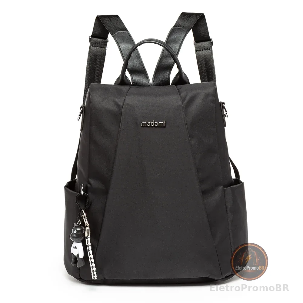 Mochila Bolsa Feminina Resistente Multifuncional Madami 13L