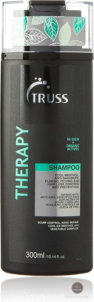 Truss Shampoo Therapy | Combate à Caspa e Controle de Oleosidade | 300ml