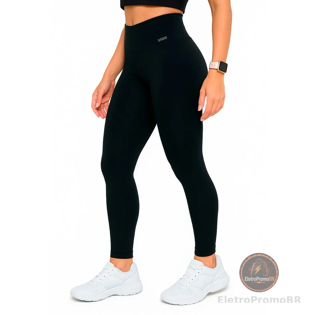Calça Legging Feminina Esportiva Academia Fitness Básica Usee Brasil Original
