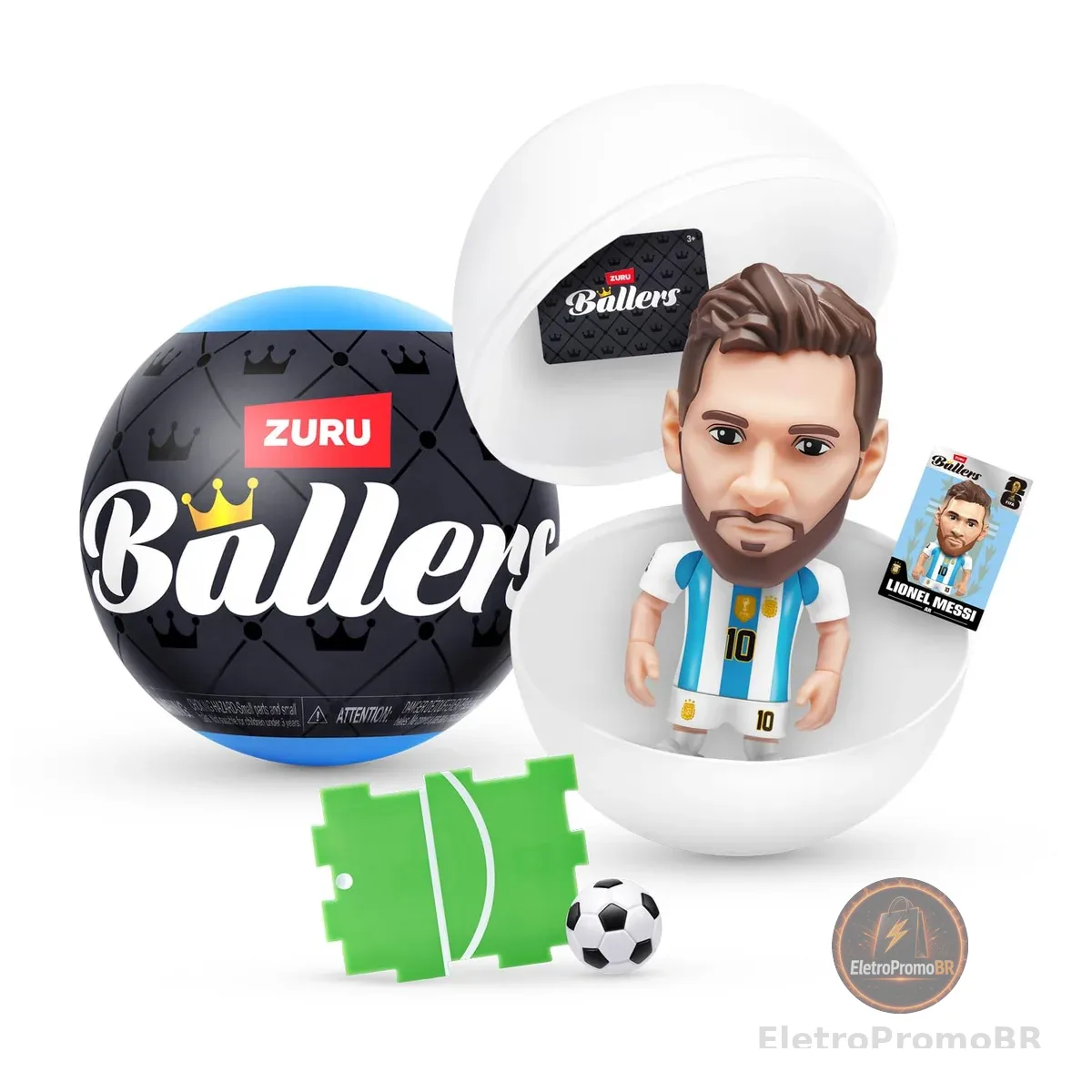 Candide, FIFA World Cup 2026 Ballers, Boneco Surpresa, Acompanha Acessórios - 1 Miniatura