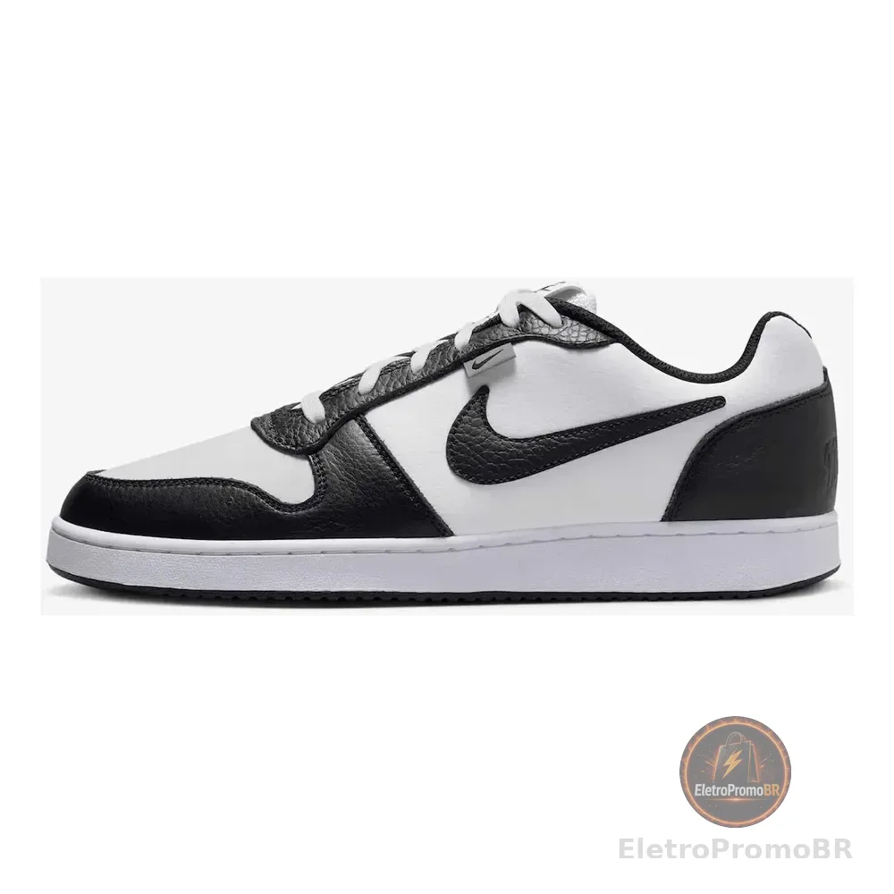 Tênis Nike Ebernon Low Premium Masculino Branco/preto 40 Br