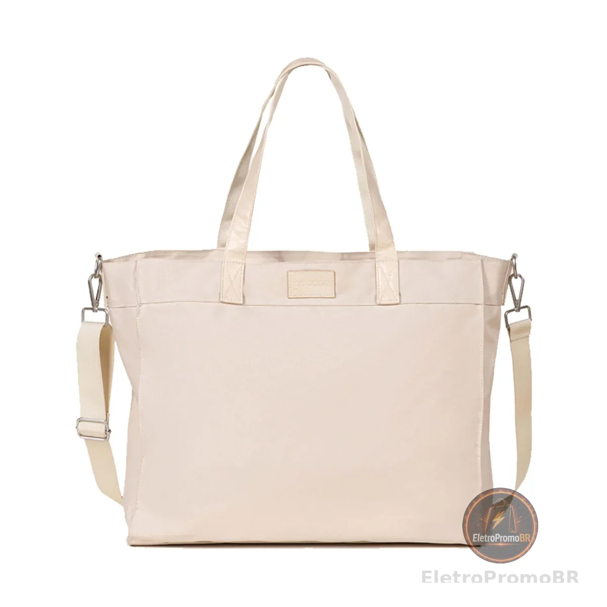 Bolsa Tote Daily Clear Gocase - Leve, Moderna e Minimalista (Off White)