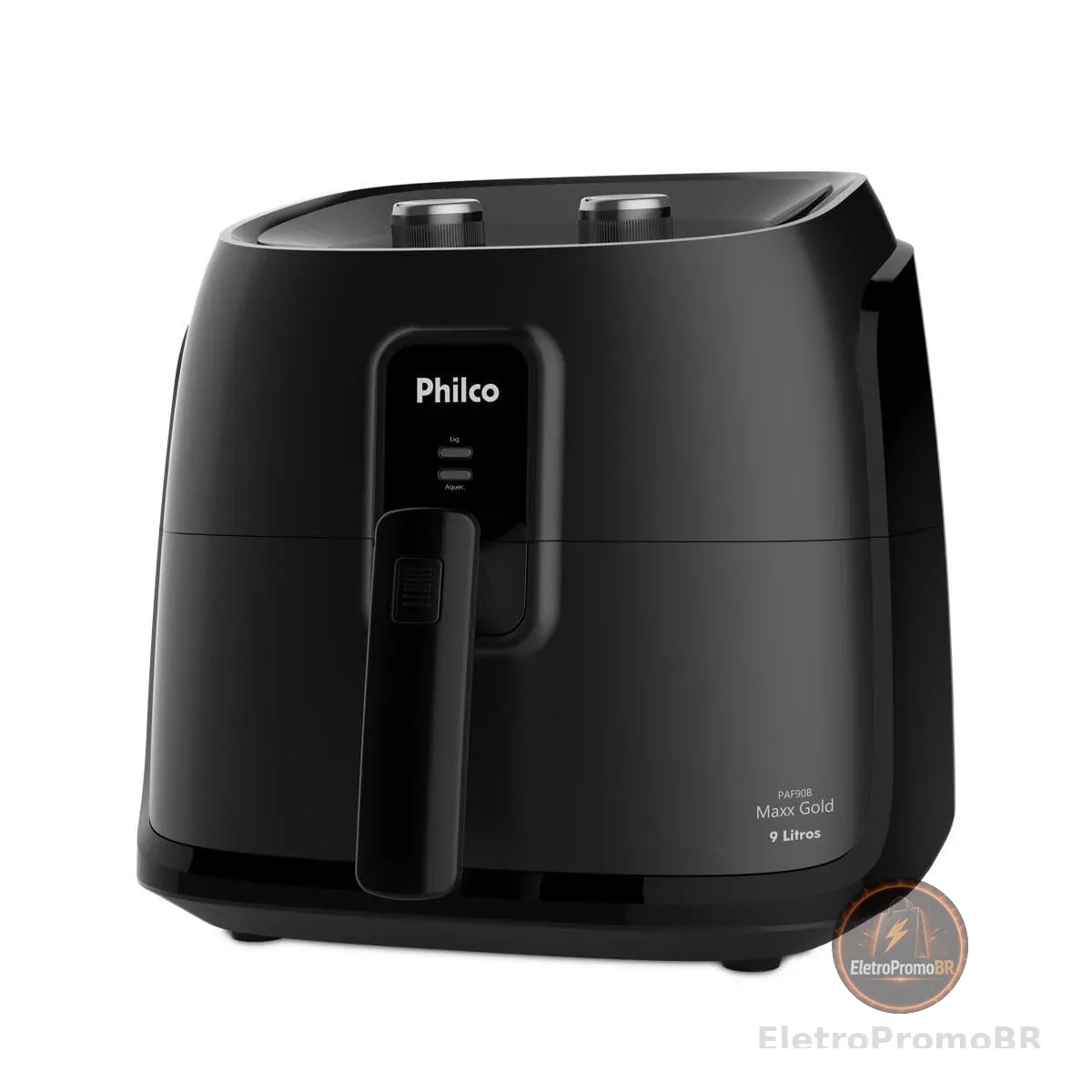 Air Fryer Philco 9L 2000W Cesto Quadrado Gold PAF90B 220V