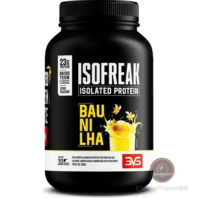 Whey Isolada Isofreak - 24g De Proteínas Por Dose - 900g