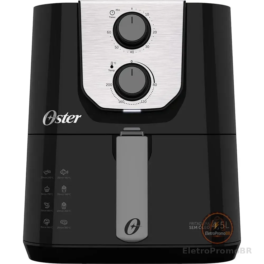 Fritadeira Black Perform 4,5l Oster Ofrt510 Preto 127v