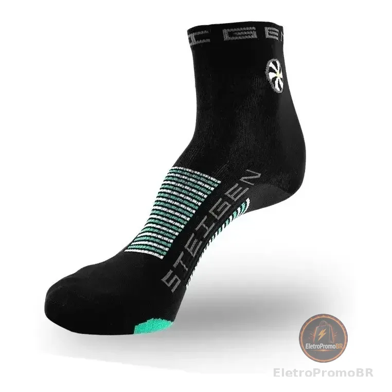 Meia Cano Médio Black - Steigen Preto Único