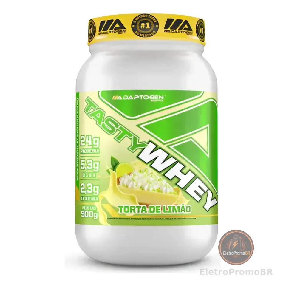 Whey Protein Adaptogen Tasty De Torta De Limão 900g