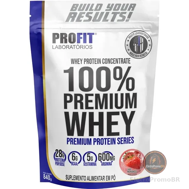 Whey Protein 100% Premium Concentrado 840g Profit Labs