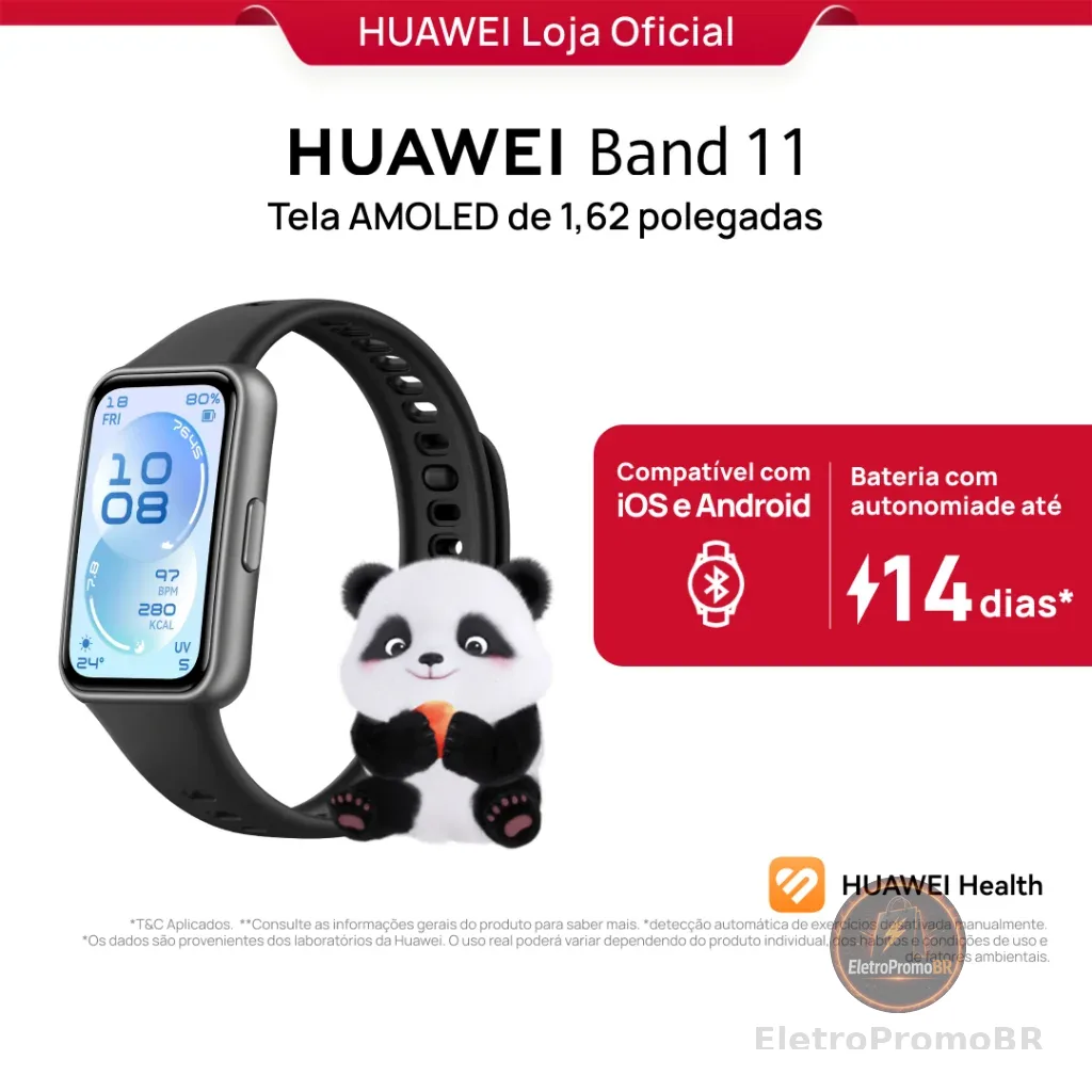 HUAWEI Band 11 | Smartwatch Relogio | Monitoramento Aprimorado do Sono | Bem-estar Emocional