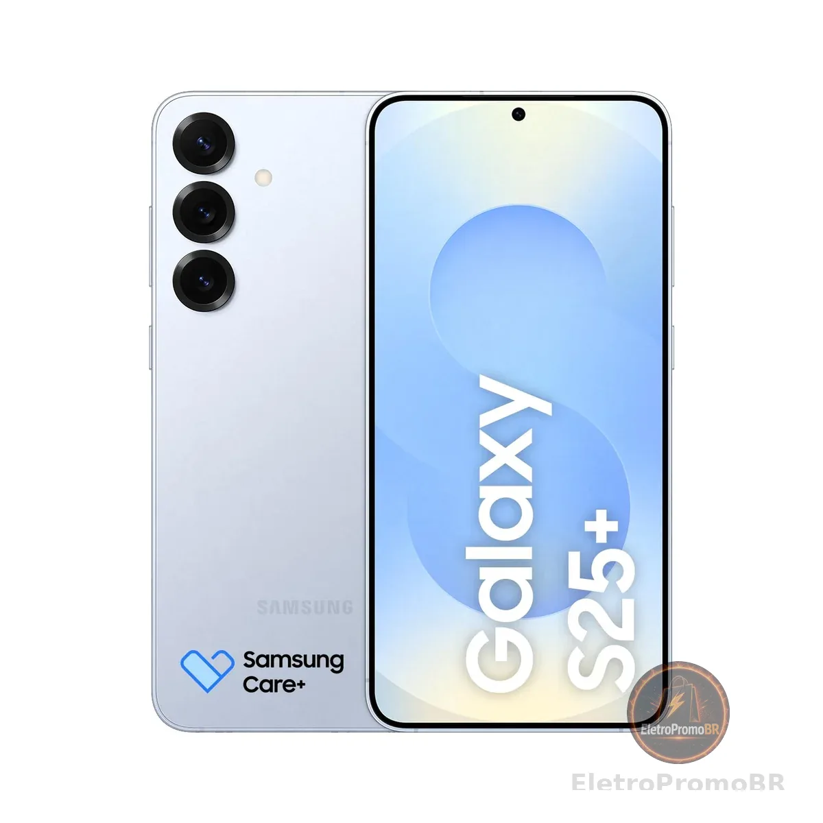Celular Samsung Galaxy S25+ 5G, 512GB, 12GB RAM, Câmera Tripla de 50+12+10, Tela Grande de 6.7", Azul