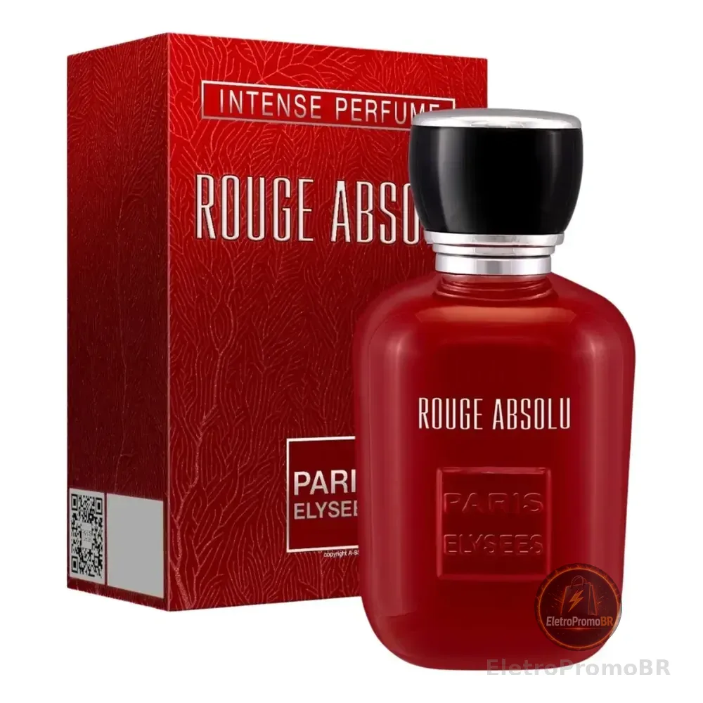 Paris Elysees Intense Perfume Rouge Absolu Tradicional Edt 100 Ml Para Feminino