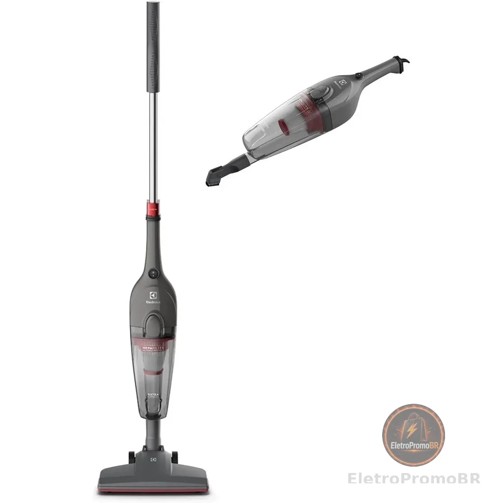 Aspirador Vertical Electrolux Com Fio Stk15 127V Urban Grey