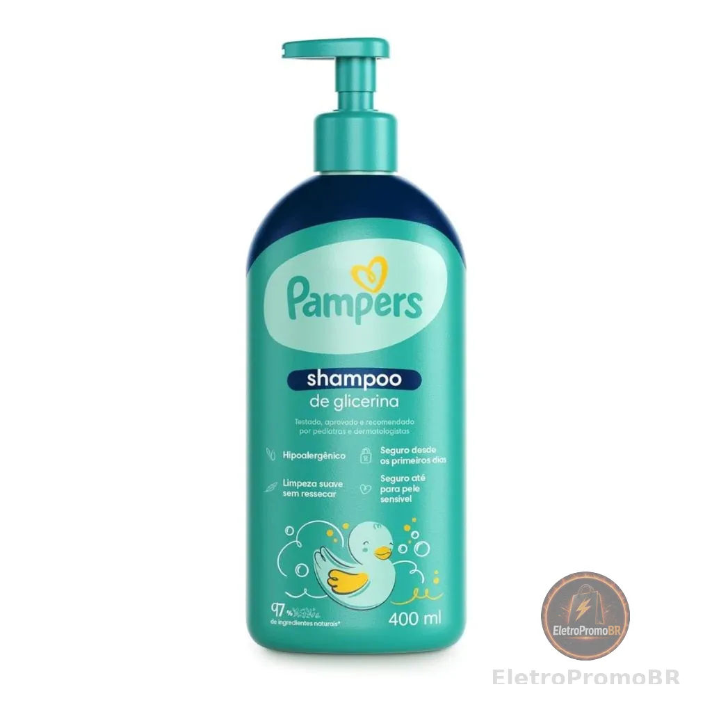 Shampoo Pampers Glicerina 400ml