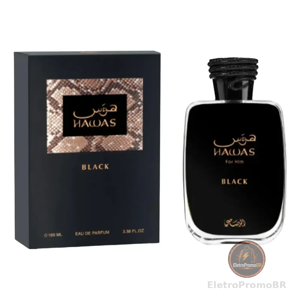 Perfume Hawas Black Rasasi Edp 100ml