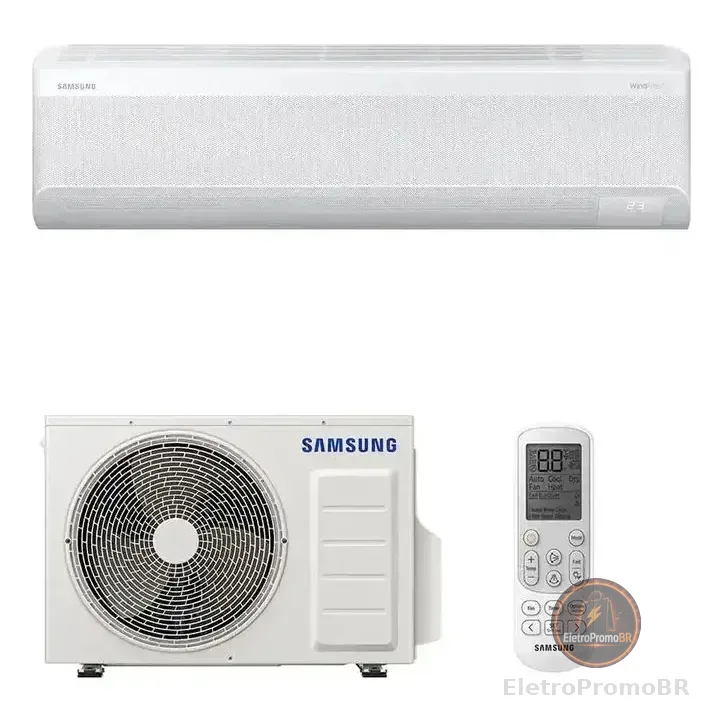 Ar Condicionado Samsung Windfree Connect Ai Inverter 18.000 Btus Frio R-32 Branco 220v
