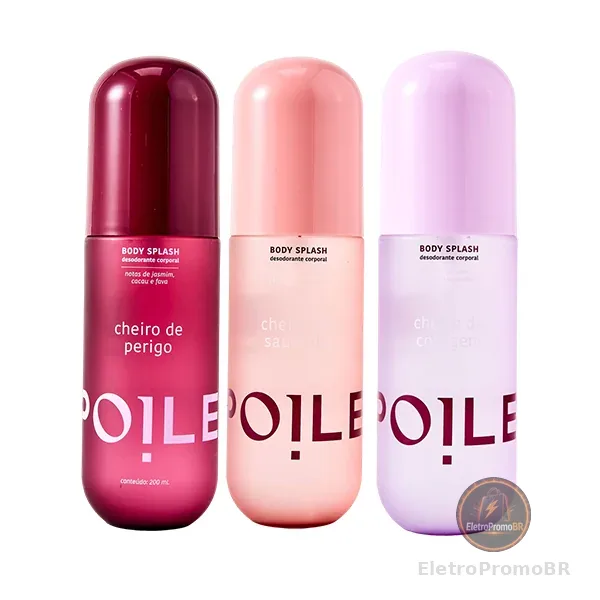 Kit Body Splash: Perigo, Saudade e Coragem (200ml cada) - Spoiler
