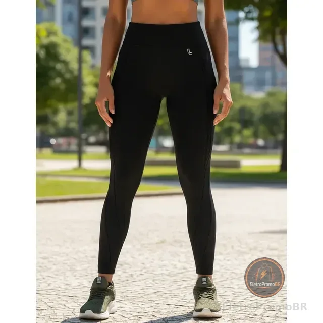 Calça Legging Lupo Max Feminino Cintura Alta Empina Bumbum