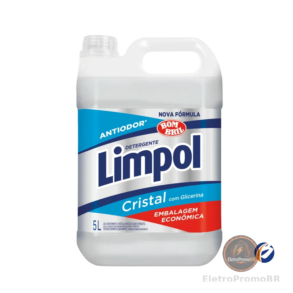 Detergente Líquido Limpol Cristal - 5L