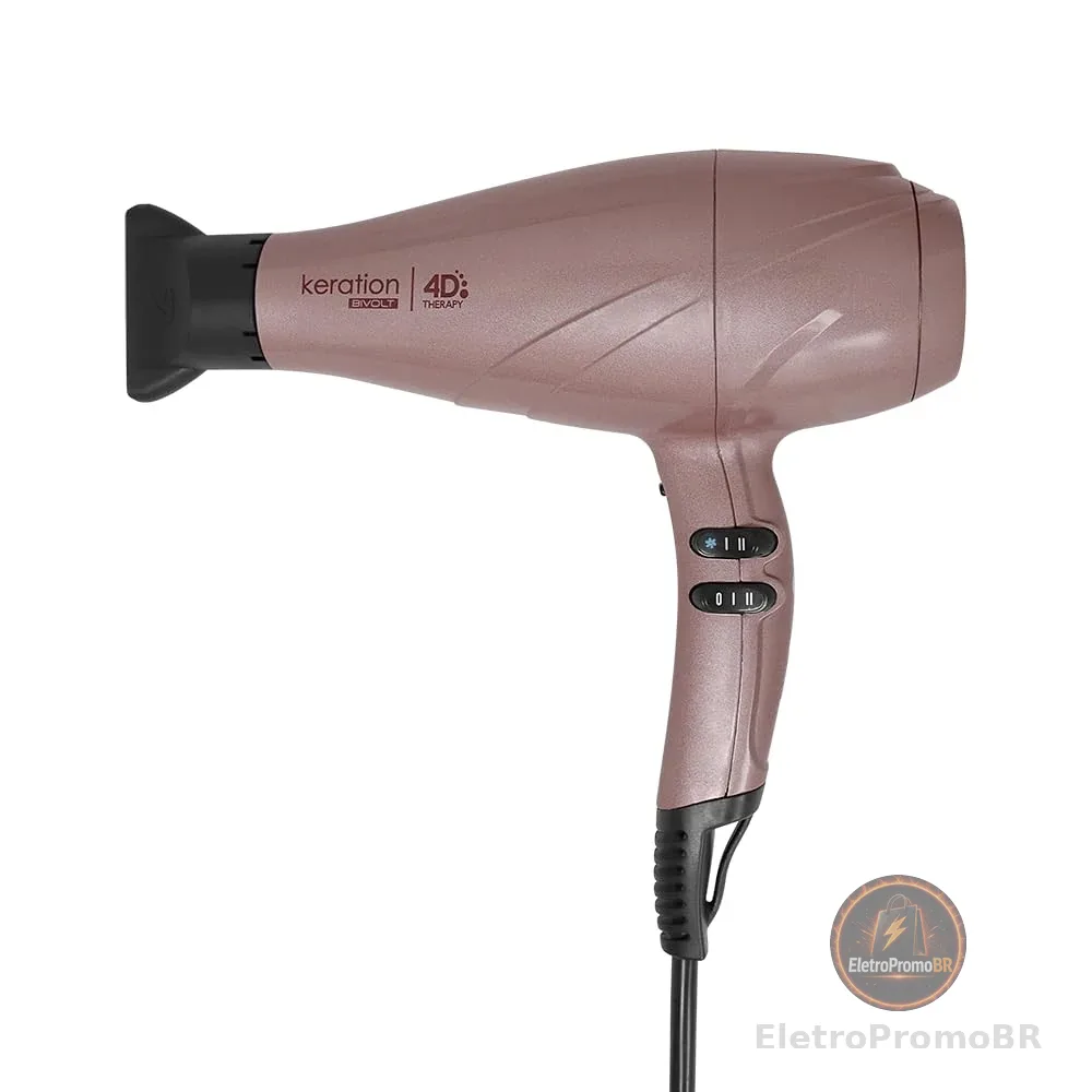 GA.MA ITALY Secador de Cabelo Keration 4D 2500W Bivolt