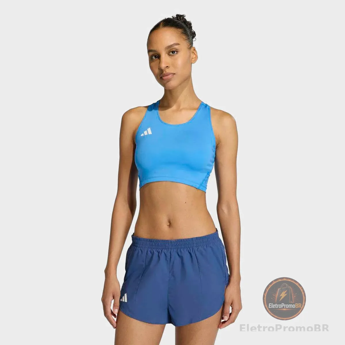 Top Cropped Adidas Adizero Feminino