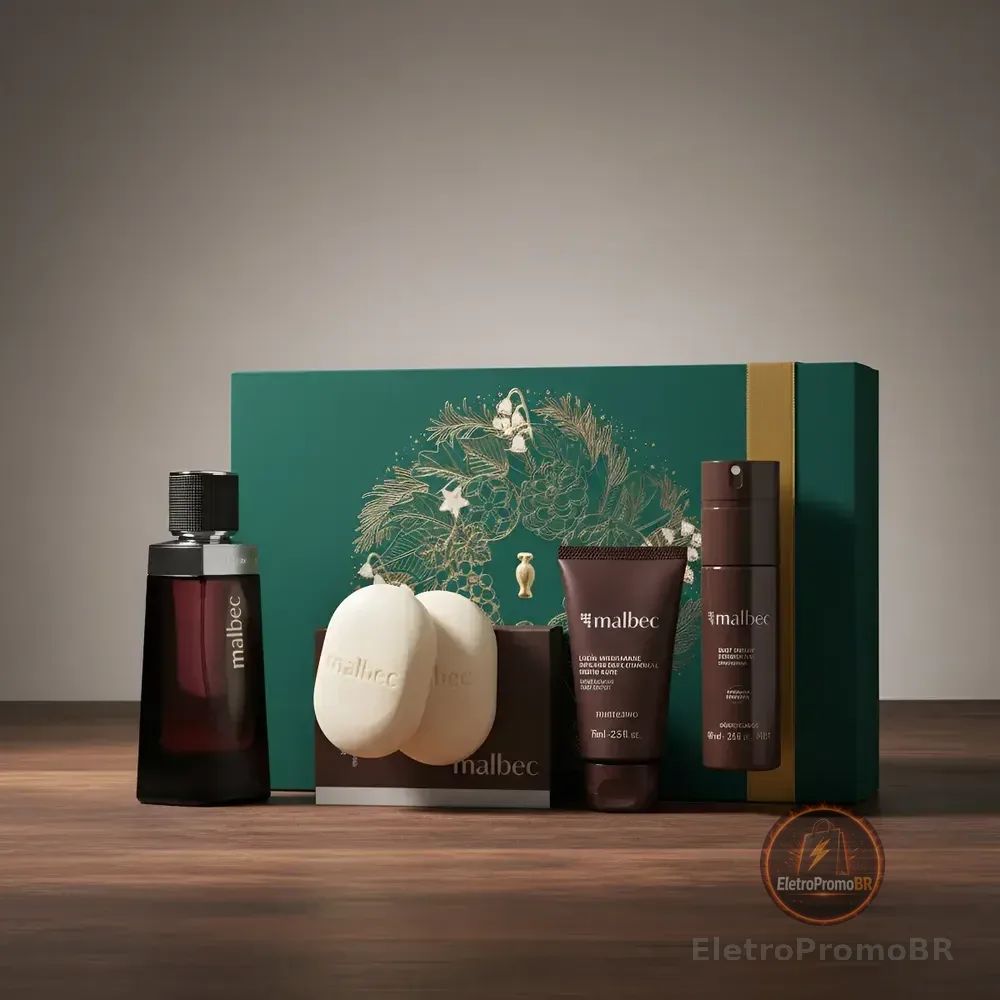 Malbec Kit Presente Premium (4 Itens) O Boticário