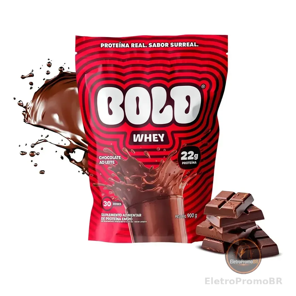 Bold Whey Chocolate Ao Leite Refil 900g