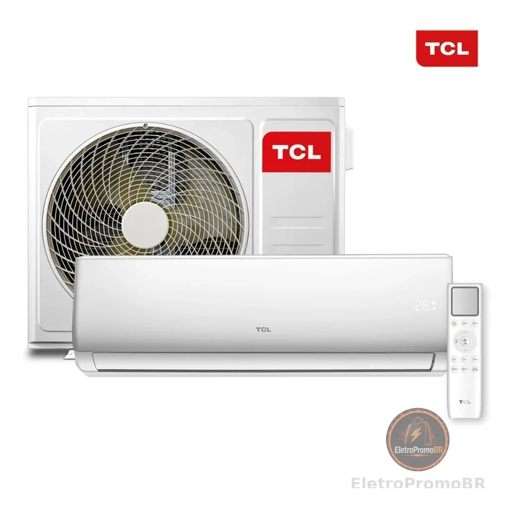 Ar Condicionado TCL 12000 BTUs Split Hi Wall Quente e Frio TAC-12CHSA1 220v