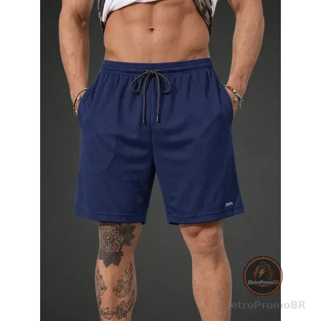 Bermuda Esportiva Masculina Futebol Short Treino Academia