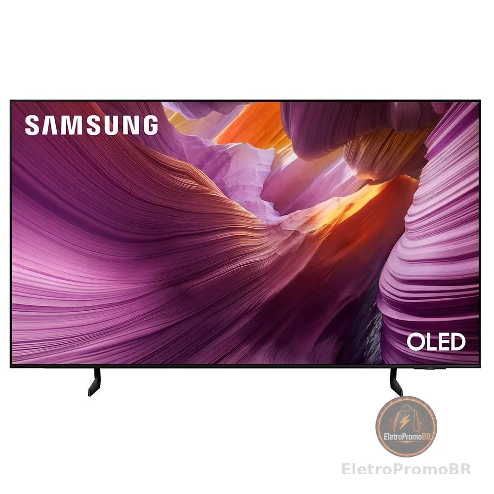 Smart TV Samsung Vision AI 4K OLED 55" Polegadas S85F 2025 com Alexa Integrada