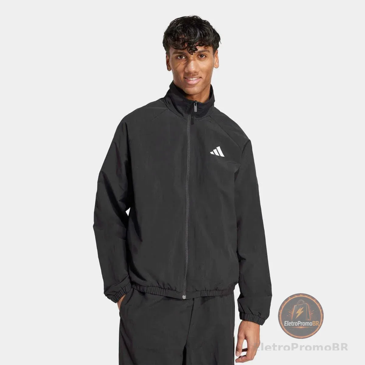 Jaqueta Corta-Vento Adidas Small Logo Masculina