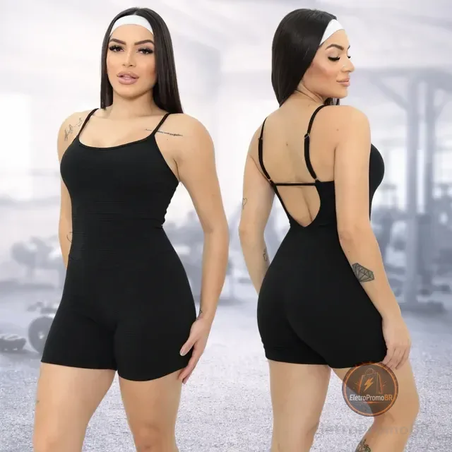 Kit 2 Macaquinhos Fitness Academia Treino Roupa De Corrida