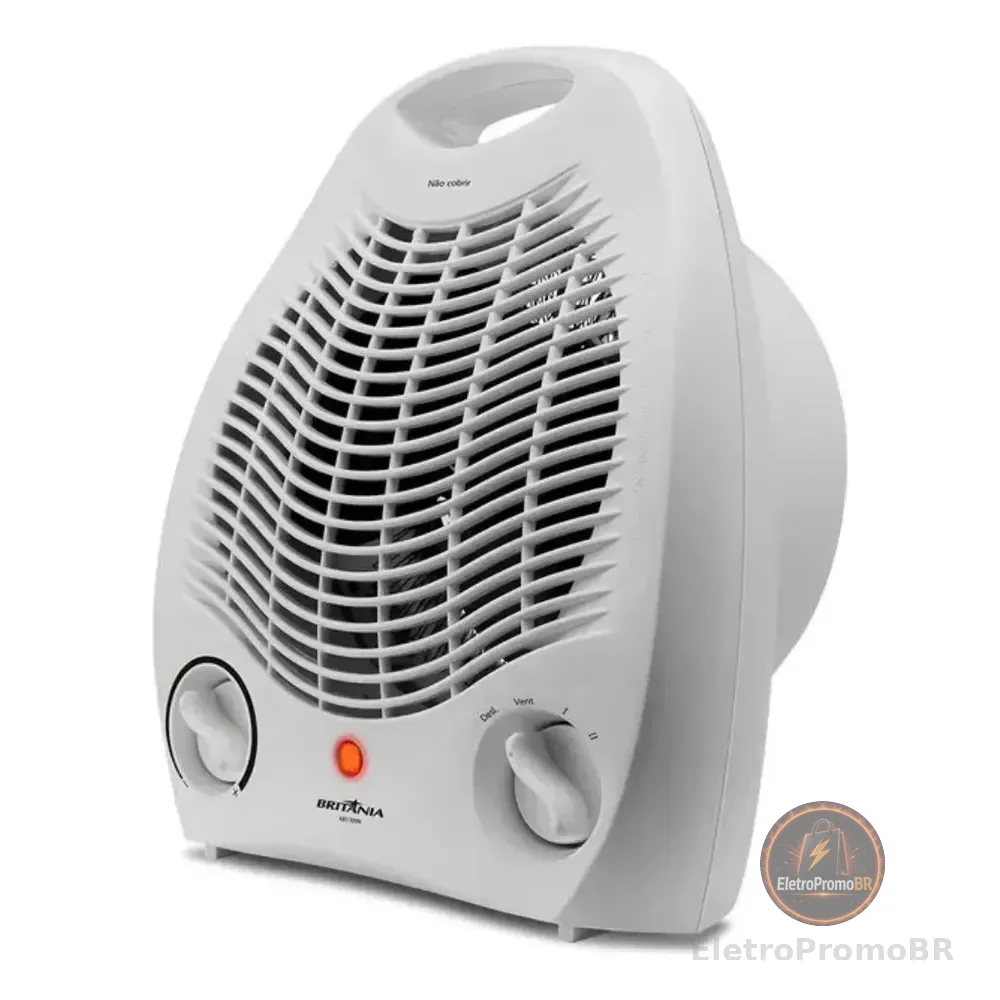 Aquecedor Ab1100n 1500w Branco Britânia 127v