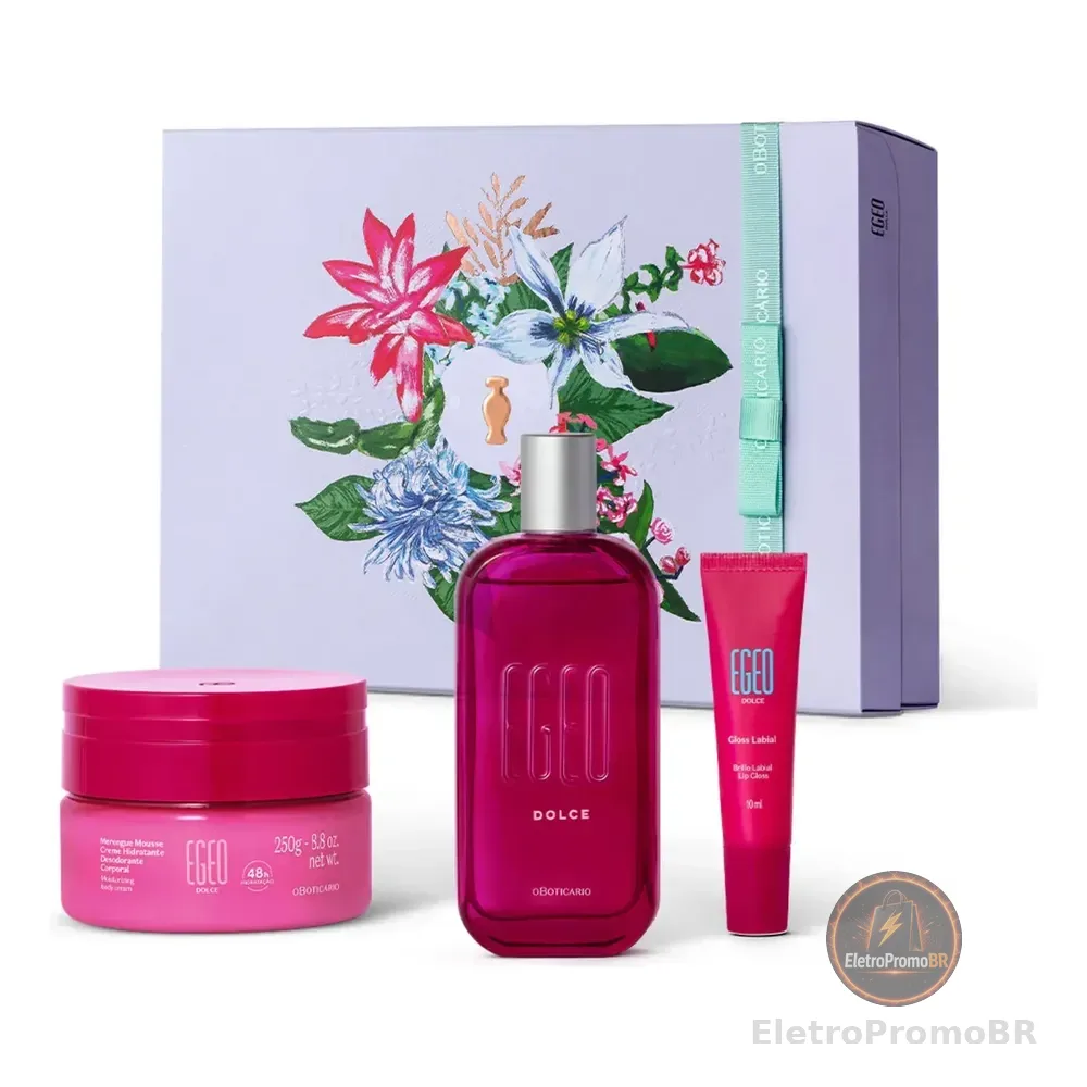 O Boticário Egeo Dolce Kit Presente (3 Itens)
