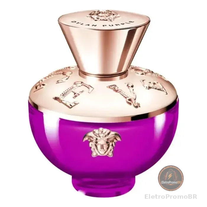 Versace Dylan Purple Eau De Parfum Feminino Floral 50ml