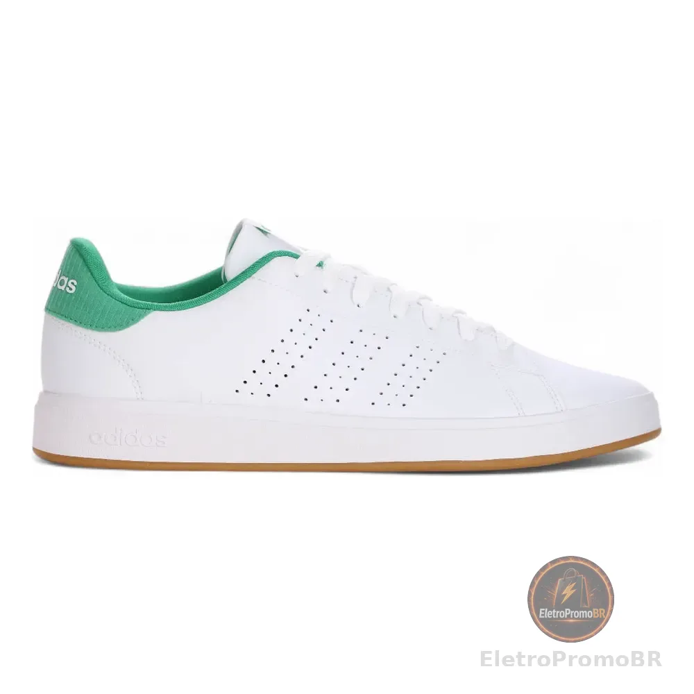 Tênis adidas Flexivel Respiravel Advantage Base 2.0 Branco Branco 41 Br