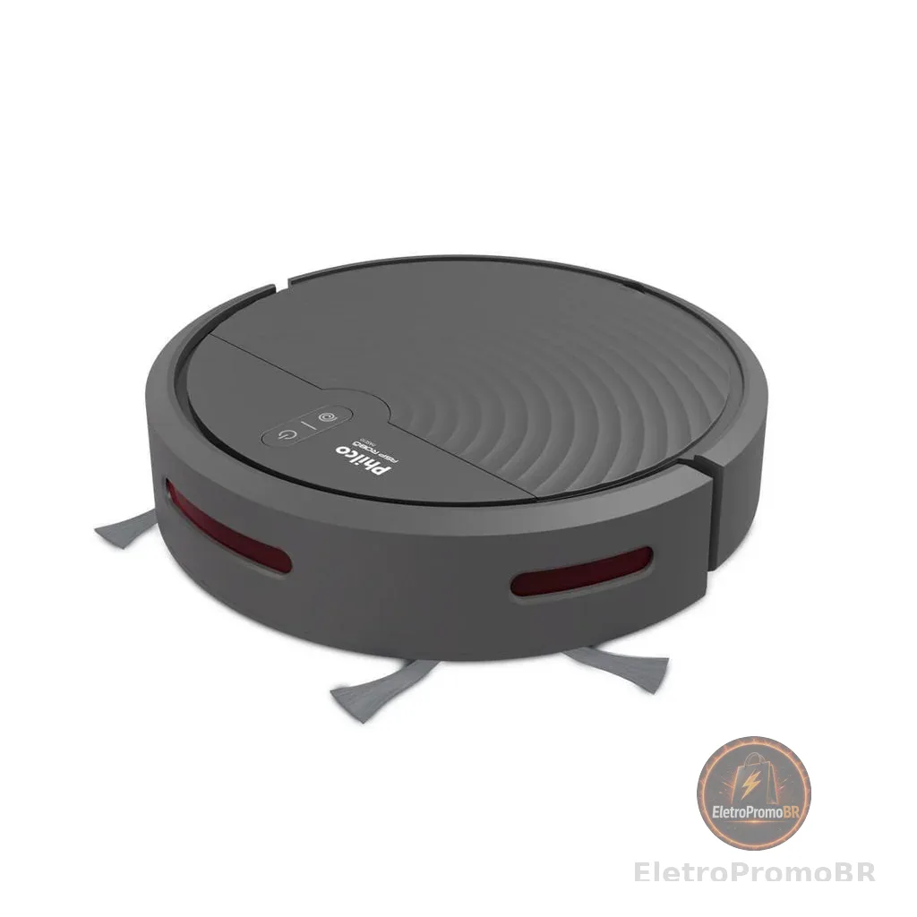 Aspirador Robô Philco Função MOP Seco Antiqueda PASE10