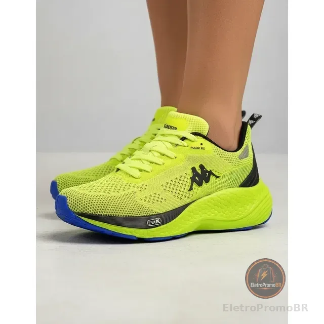 Tênis Kappa Pulse Rx Unissex Corrida Conforto