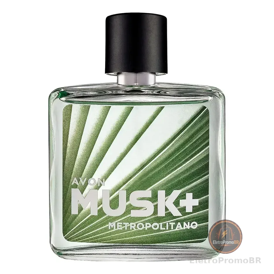 Deo Colônia Avon Musk+ Metropolitano 75ml