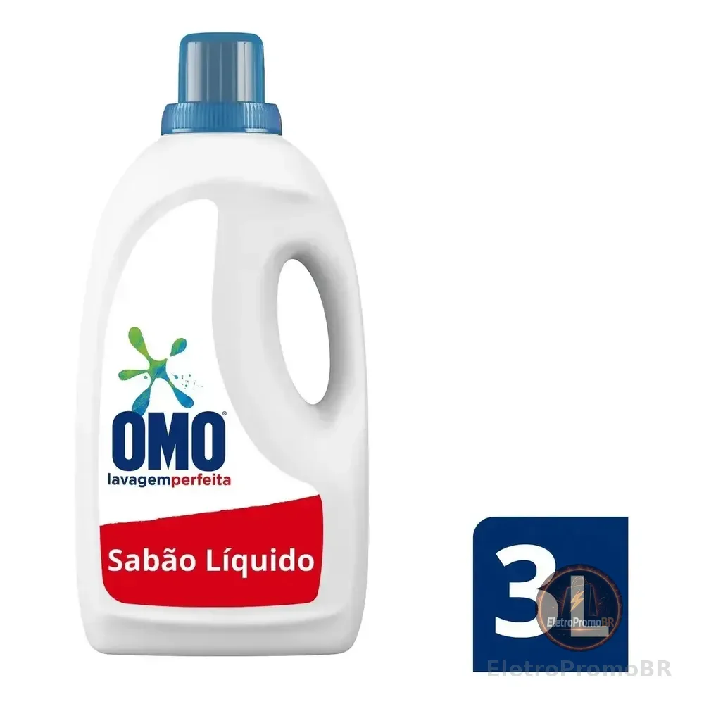 Omo Sabão Líquido Lavagem Perfeita 3l