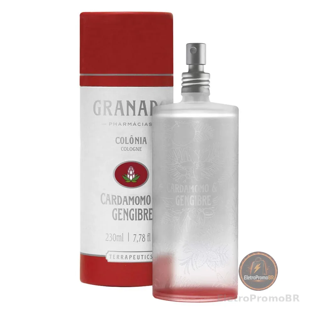 Granado Colônia Terrapeutics, Cardamomo E Gengibre, 230ml