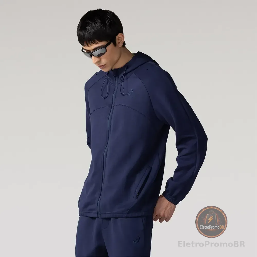 Blusao Asics Akiba Azul-escuro G