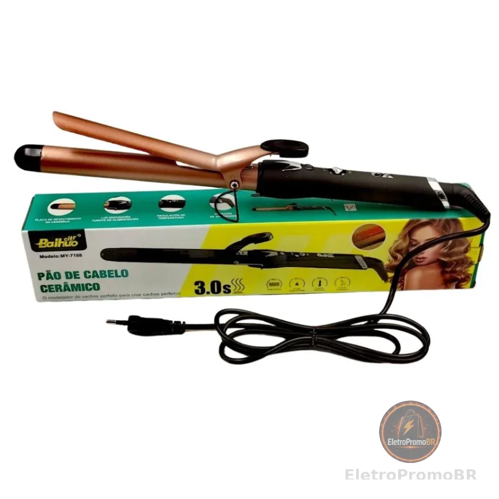 Modelador de cachos Estilo BabyLiss Cerâmica 110v e 220v