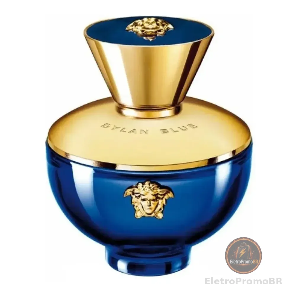 Perfume Versace Dylan Blue Pour Femme Edp 50ml Floral Amadeirado