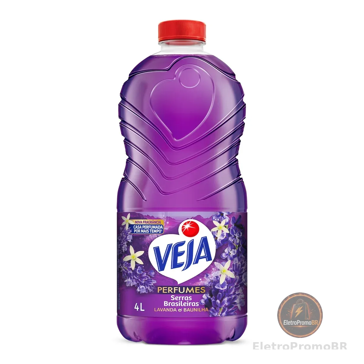 Limpador Perfumado Veja Campos de Lavanda 4L