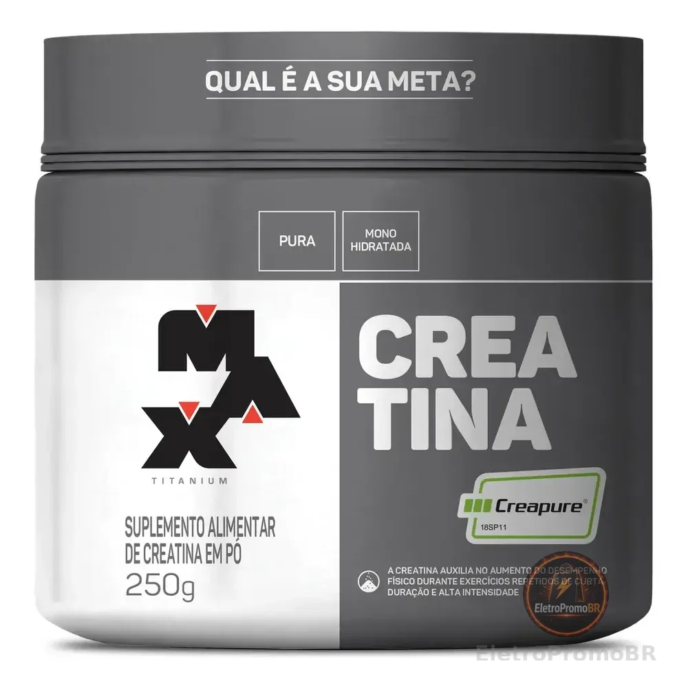 Creatina Pura Selo Creapure 250g Grow Thisold - Max Titanium Sabor Sem Sabor - O R I G I N A L Sem Sabor/original