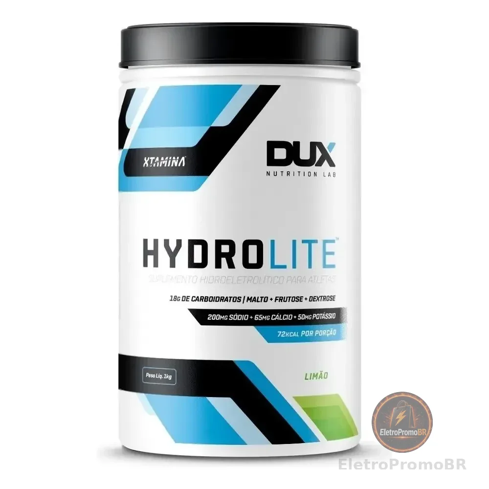 Suplemento Em Pó Dux Nutrition Hydrolite Carboidratos Sabor Limão Em Pote De 1000g