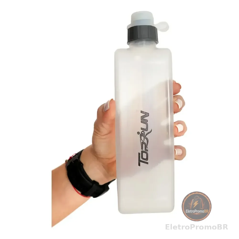 Garrafa Squeeze Agua Gelada Bpa Free Cor Garrafinha Curva Garrafinha Squeeze Laranja