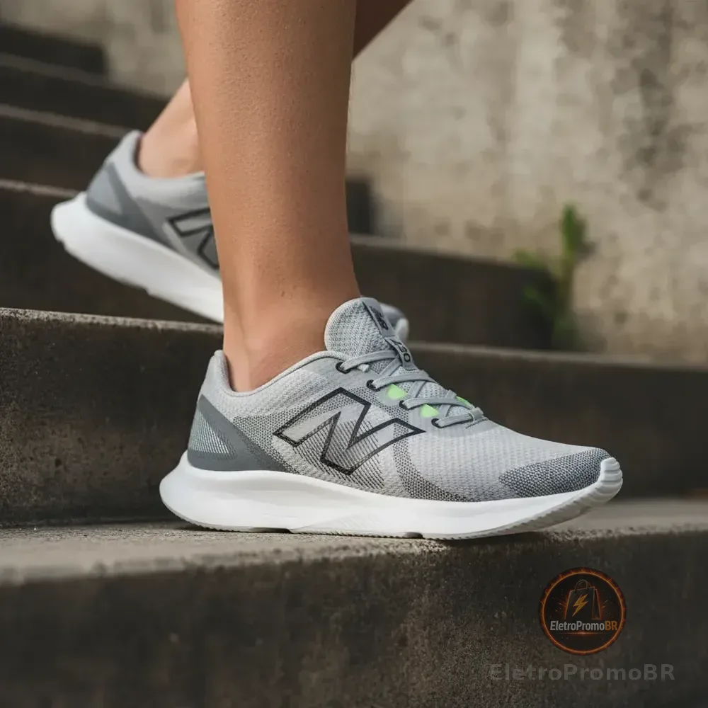 Tênis New Balance 430 V4 / Original / Unissex / Profissional Cinza/verde Claro 41 Br